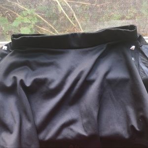 black studded skirt